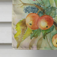 Autumn Flowers II by Maureen Bonfield Flag Canvas House Size BMBO0699CHF