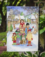 Christmas Carol Singers Flag Garden Size CDCO0410GF