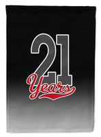 21 Years Flag Garden Size CJ1084GF