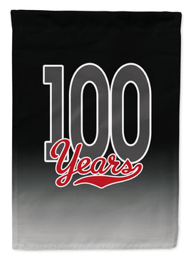 100 Years Flag Garden Size CJ1092GF