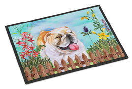 English Bulldog Spring Indoor or Outdoor Mat 24x36 CK1201JMAT