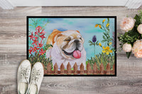 English Bulldog Spring Indoor or Outdoor Mat 18x27 CK1201MAT