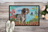 German Shorthaired Pointer Spring Indoor or Outdoor Mat 18x27 CK1203MAT