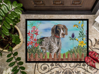 German Shorthaired Pointer Spring Indoor or Outdoor Mat 18x27 CK1203MAT