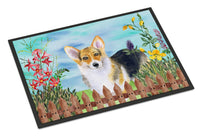 Pembroke Corgi Spring Indoor or Outdoor Mat 24x36 CK1204JMAT