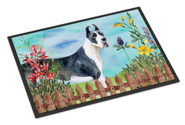 Harlequin Great Dane Spring Indoor or Outdoor Mat 24x36 CK1205JMAT