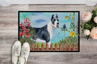 Harlequin Great Dane Spring Indoor or Outdoor Mat 18x27 CK1205MAT