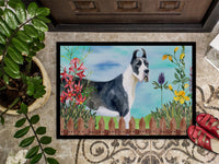 Harlequin Great Dane Spring Indoor or Outdoor Mat 18x27 CK1205MAT