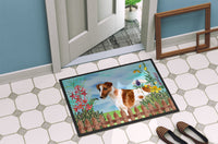 Smooth Fox Terrier Spring Indoor or Outdoor Mat 18x27 CK1209MAT