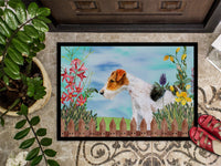 Fox Terrier Spring Indoor or Outdoor Mat 18x27 CK1212MAT