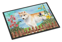 Siberian Husky Spring Indoor or Outdoor Mat 24x36 CK1217JMAT