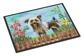 Chinese Crested Spring Indoor or Outdoor Mat 24x36 CK1221JMAT