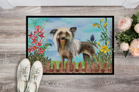 Chinese Crested Spring Indoor or Outdoor Mat 18x27 CK1221MAT