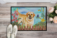 Golden Retriever Spring Indoor or Outdoor Mat 18x27 CK1226MAT