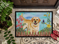 Golden Retriever Spring Indoor or Outdoor Mat 18x27 CK1226MAT