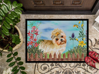 Morkie Spring Indoor or Outdoor Mat 18x27 CK1230MAT