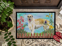 Irish Wolfhound Spring Indoor or Outdoor Mat 18x27 CK1232MAT