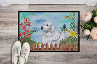 Maremma Sheepdog Spring Indoor or Outdoor Mat 18x27 CK1237MAT