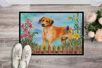 Rhodesian Ridgeback Spring Indoor or Outdoor Mat 18x27 CK1238MAT