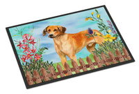 Rhodesian Ridgeback Spring Indoor or Outdoor Mat 18x27 CK1238MAT