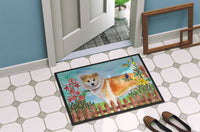 Shiba Inu Spring Indoor or Outdoor Mat 24x36 CK1240JMAT