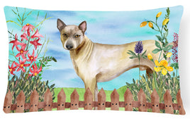 Thai Ridgeback Spring Canvas Fabric Decorative Pillow CK1242PW1216