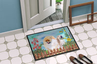 Pomeranian Spring Indoor or Outdoor Mat 18x27 CK1244MAT