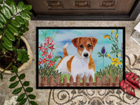 Jack Russell Terrier Spring Indoor or Outdoor Mat 18x27 CK1251MAT