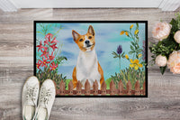 Basenji Spring Indoor or Outdoor Mat 18x27 CK1254MAT