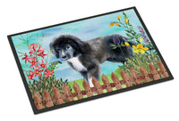 Newfoundland Puppy Spring Indoor or Outdoor Mat 24x36 CK1261JMAT