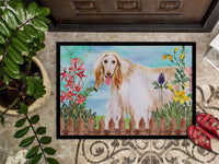 Afghan Hound Spring Indoor or Outdoor Mat 18x27 CK1264MAT