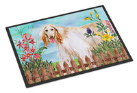 Afghan Hound Spring Indoor or Outdoor Mat 18x27 CK1264MAT