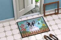 French Bulldog Black White Spring Indoor or Outdoor Mat 24x36 CK1272JMAT