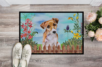 Jack Russell Terrier #2 Spring Indoor or Outdoor Mat 18x27 CK1275MAT