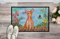 Pharaoh Hound Spring Indoor or Outdoor Mat 18x27 CK1277MAT