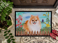 Pomeranian #2 Spring Indoor or Outdoor Mat 18x27 CK1278MAT