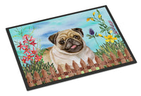 Fawn Pug Spring Indoor or Outdoor Mat 24x36 CK1280JMAT