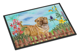 Shar Pei Puppy Spring Indoor or Outdoor Mat 24x36 CK1281JMAT