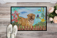 Shar Pei Puppy Spring Indoor or Outdoor Mat 18x27 CK1281MAT