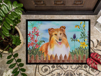 Sheltie Spring Indoor or Outdoor Mat 18x27 CK1282MAT