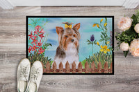 Yorkshire Terrier #2 Spring Indoor or Outdoor Mat 18x27 CK1285MAT