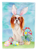 Cavalier Spaniel Easter Bunny Flag Canvas House Size CK1374CHF