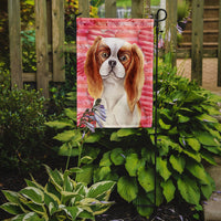 Cavalier Spaniel Love Flag Garden Size CK1391GF