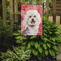 Bichon Frise Love Flag Garden Size CK1395GF