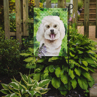 Bichon Frise Shamrocks Flag Garden Size CK1402GF