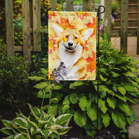 Corgi Fall Flag Garden Size CK1404GF