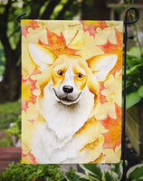 Corgi Fall Flag Garden Size CK1404GF