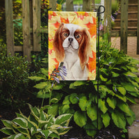 Cavalier Spaniel Fall Flag Garden Size CK1405GF