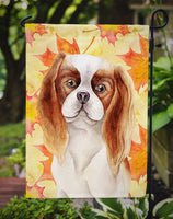 Cavalier Spaniel Fall Flag Garden Size CK1405GF