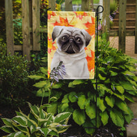 Pug Fall Flag Garden Size CK1406GF